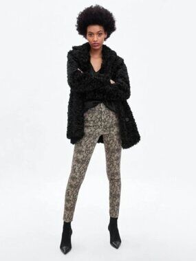 ZARA snake skin jeans